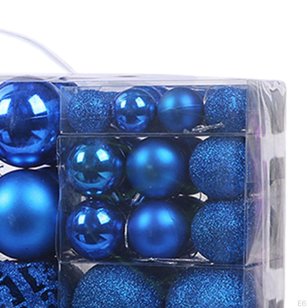 100 Pcs Set Colorful Ornament Christmas Tree Ornaments for Year