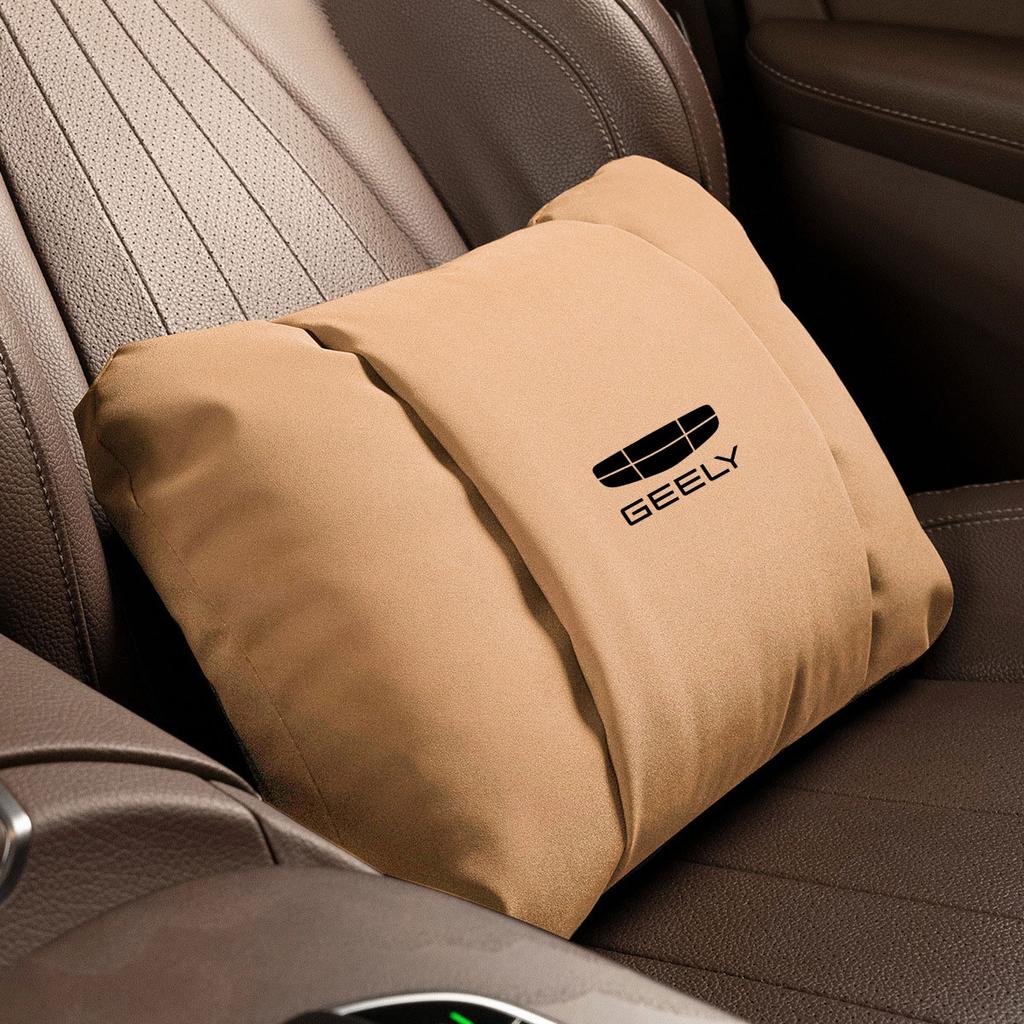 Car Neck Pillow Waist Pillow Car Headrest Neck Support Seat For Geely Coolray 2019-2020 Atlas Boyue NL3 Emgrand X7 EX7
