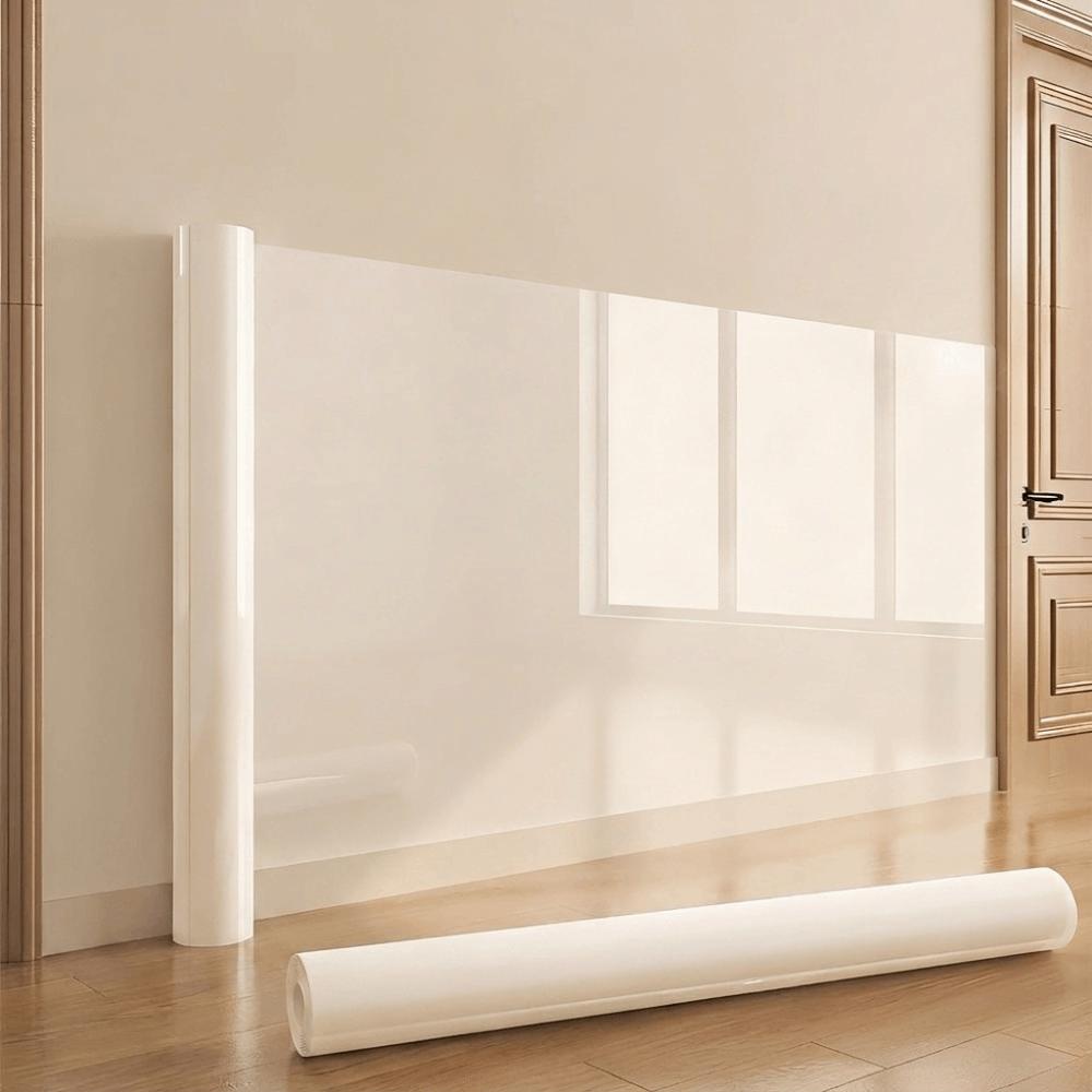 Anti-Fouling Wall Protector Waterproof Removable Wall Film Glue Free Protective Film  Kitchen Transparent