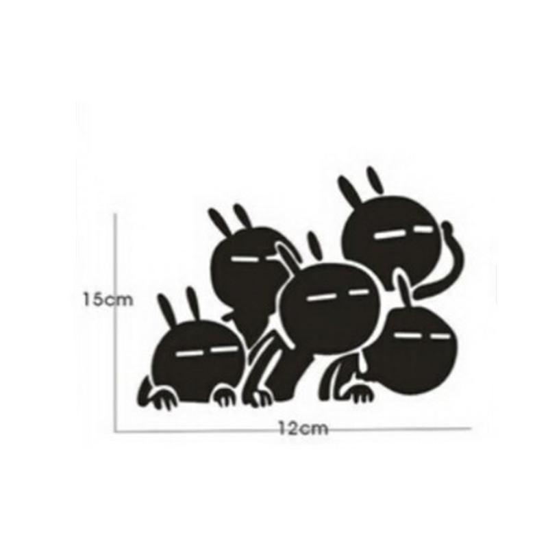 

Наклейки на автомобиль в стиле комиксов Творческая личность Смешные, чтобы блокировать царапины Наклейки на заднюю часть багажника автомобиля