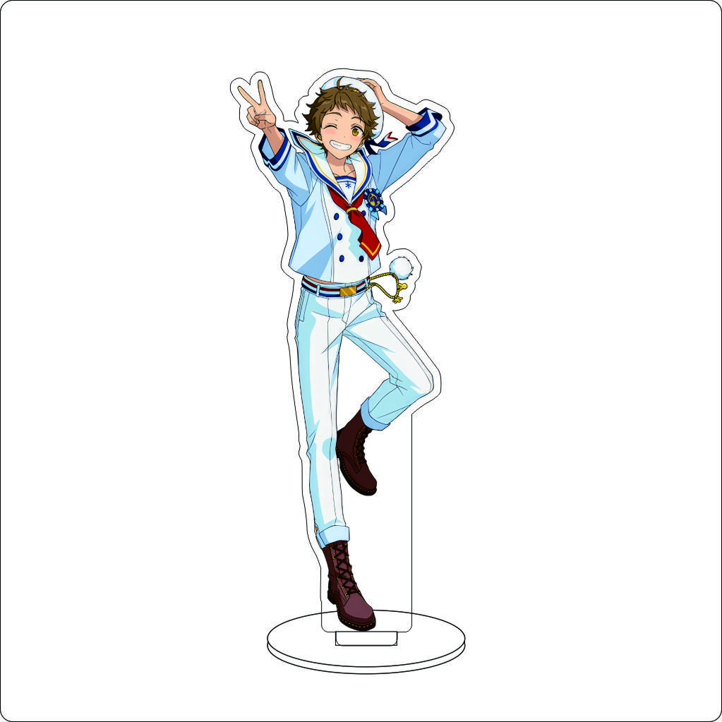 16CM Anime Ensemble Stars Acrylic Stand Ornaments Hidaka Hokuto Tenshouin Eichi Hibiki Wataru Figure Stand Halloween Gifts