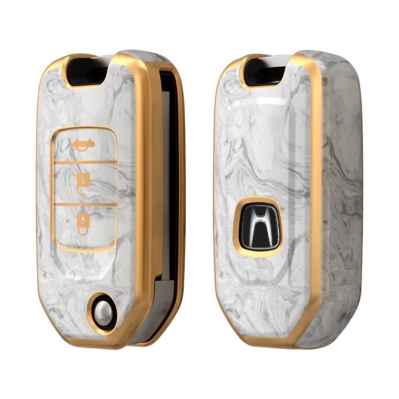 Honda Key Case for Accord, CR-V, XRV, Vezel, Breeze, Crosstour, Lingpai, Jade