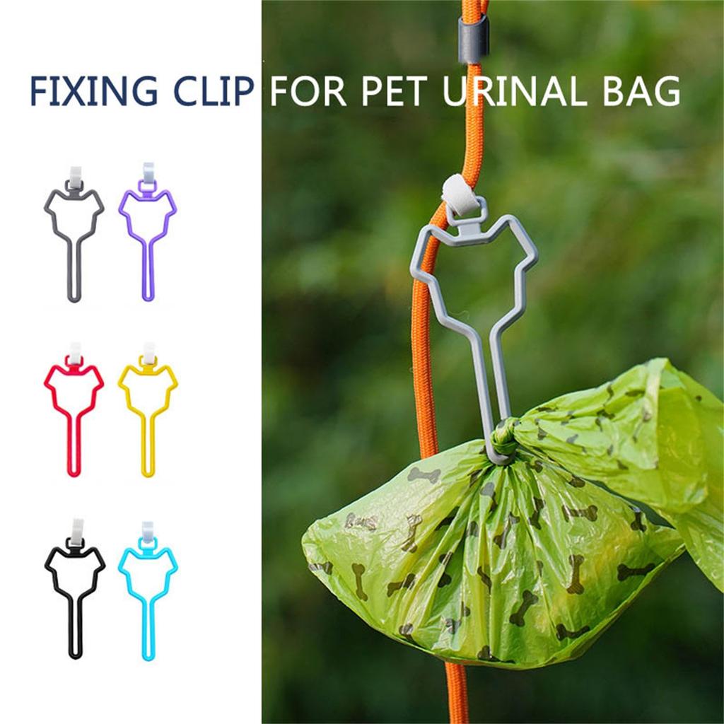Support de sac de merde de chien 2 pièces, support de sac à déchets, porte-sac de merde de chien, support mains libres