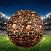 One Piece Print Size 5 Soccer Ball, PU Wear Resistant Football for Match Training and Daily Practice, Birthday Gift for Soccer Fans