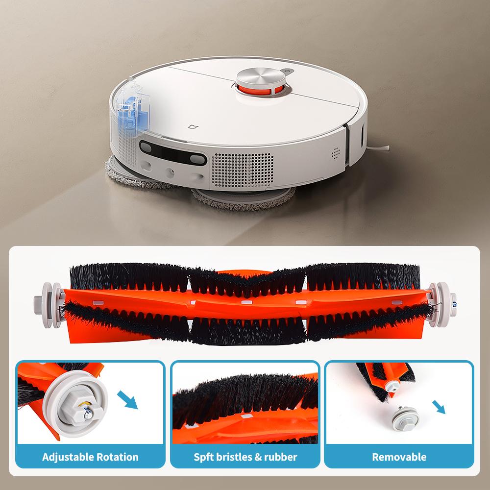 For Xiaomi S10+ S10 Plus B105 S20+ S20 Plus B108GL Robot Vacuum Cleaner Accessories Roller Side Brush Hepa Filter Mop Cloths