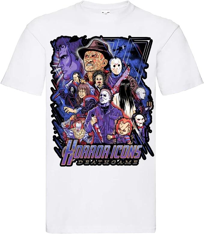 

film movie halloween horror funny retro novelty t shirt for FRIDAY 13TH fans M