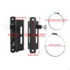 Extinguisher Mount Kit Holder Fixed Strap Easy Installation Quick Release for Wrangler