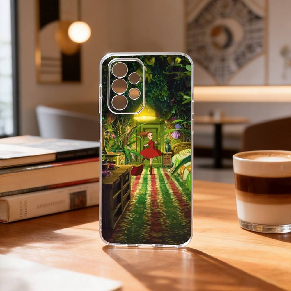 

Tiny World arriety Sho Phone Case Transparent Silicone Soft For Samsung S25,S24,S21,S22,S23,S30,Ultra,S20,Plus,Fe Samsung S235G