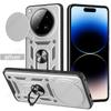 Slide Lens Armor Funda for Infinix Zero 40 5G Case Magnetic Rotate Ring Stand Holder Cover for Infinix Zero 40 4G Case Back Capa