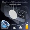 Original Frosted Funda Phone Case For iPhone 17 16 15 14 13 12 11 Pro Max Plus Air For Magsafe Lens Protector Matte Cover