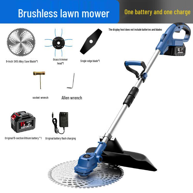 LEPSEN Cordless Electric Weed Trimmer CN plug (adapter included)
