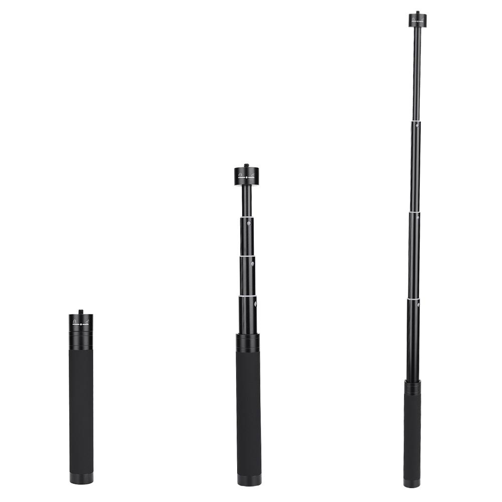 Aluminum Alloy Gimbal Selfie Stick Extension Rod 1 4'' Screw Extender Pole for DJI Zhiyun