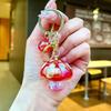 Ornaments Mushroom Pendant Acrylic Bag Hanging Pendant Cute Mushroom Keychain  Gift