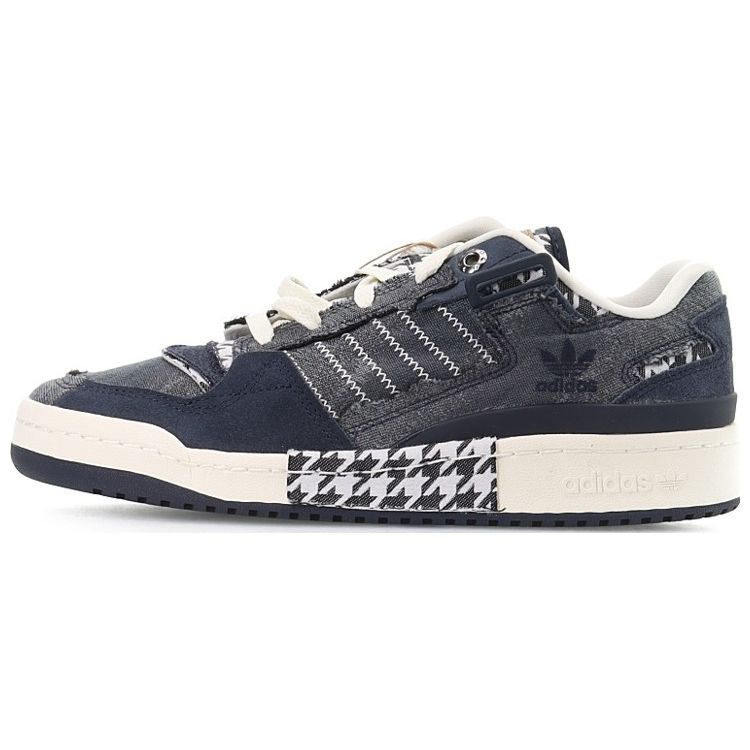 

Adidas Originals Forum Exhibit Low Denim Comfortable Low-Top Sneakers Unisex Sneakers Black Gray HQ8418 35⅔