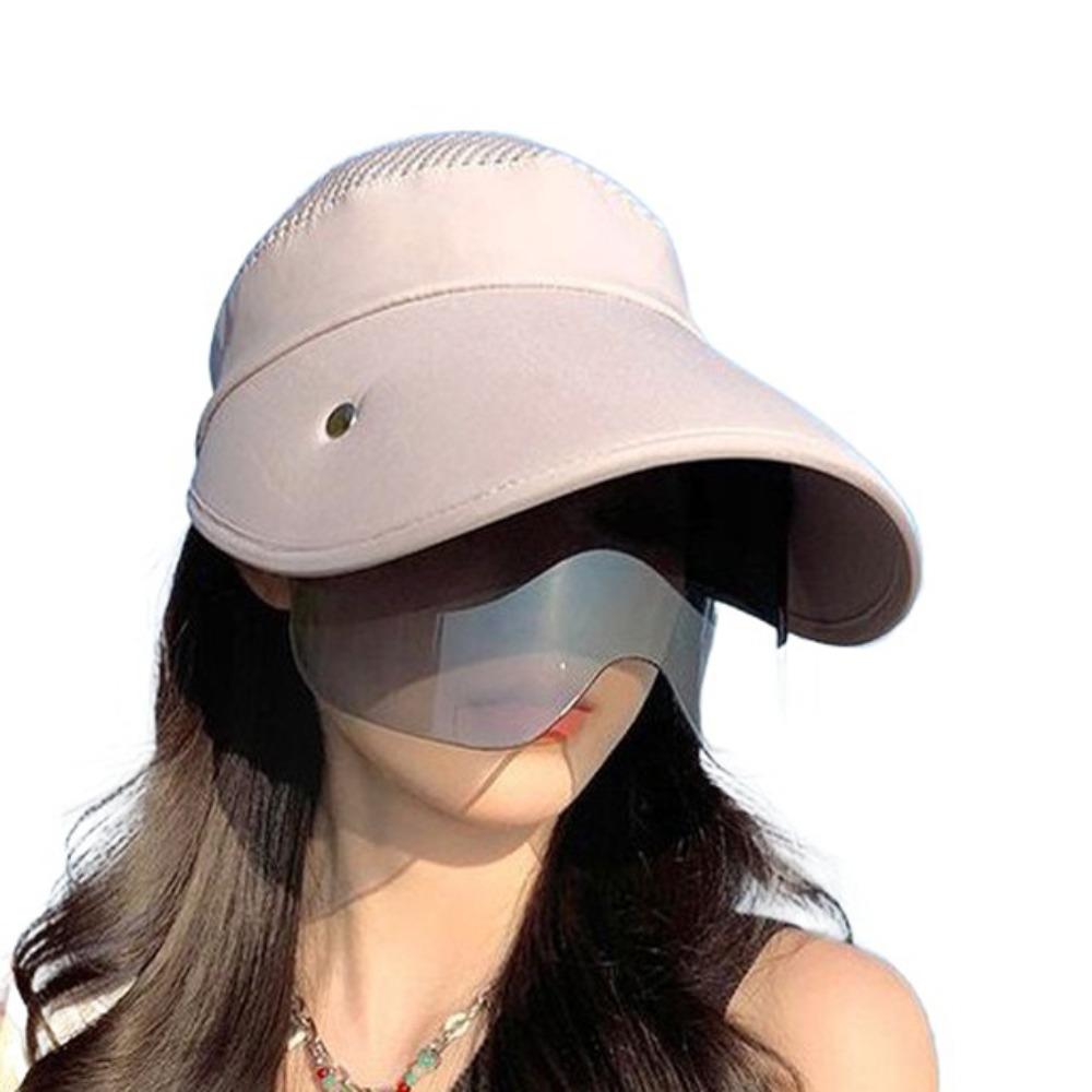 Sunscreen Lens Cover Face Cap Face Mask Tea Picking Hat Fashion Sunscreen Bucket Hat  Climbing