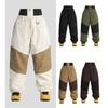 Baggy Ski Pants for Men and Women Waterproof Windproof Snowboarding Pants Insulated Winter Loose Sport Snow Pants Outdoor Hiking Warm Skiing Pants