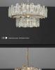2025 Modern Minimalist Crystal Chandelier for Living Room, Bedroom & Dining