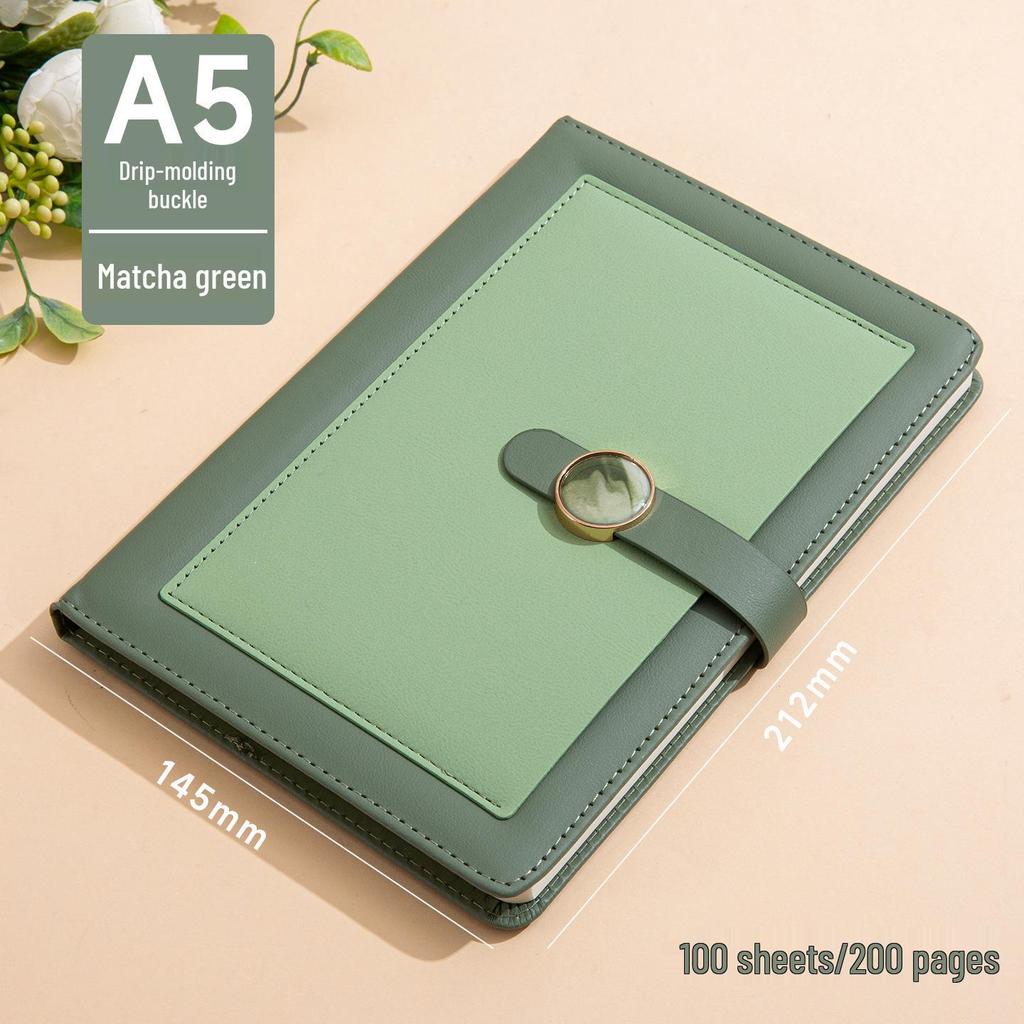 Custom A5 Premium Business Notebook - Elegant Office Diary & Student Meeting Journal