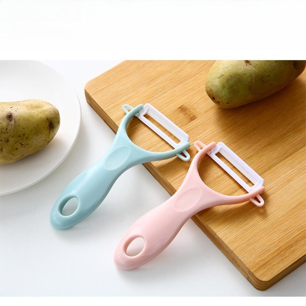 Nordic Color Peeler Multi-functional Ceramic Fruit Vegetable Peeling Knife Kitchen Gadget YX-3008