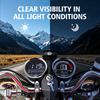 Motorcycle Tachometer Speedometer LCD Digital Odometer Trument Gauges Dashboard Cluste For Suzuki Modified Parts
