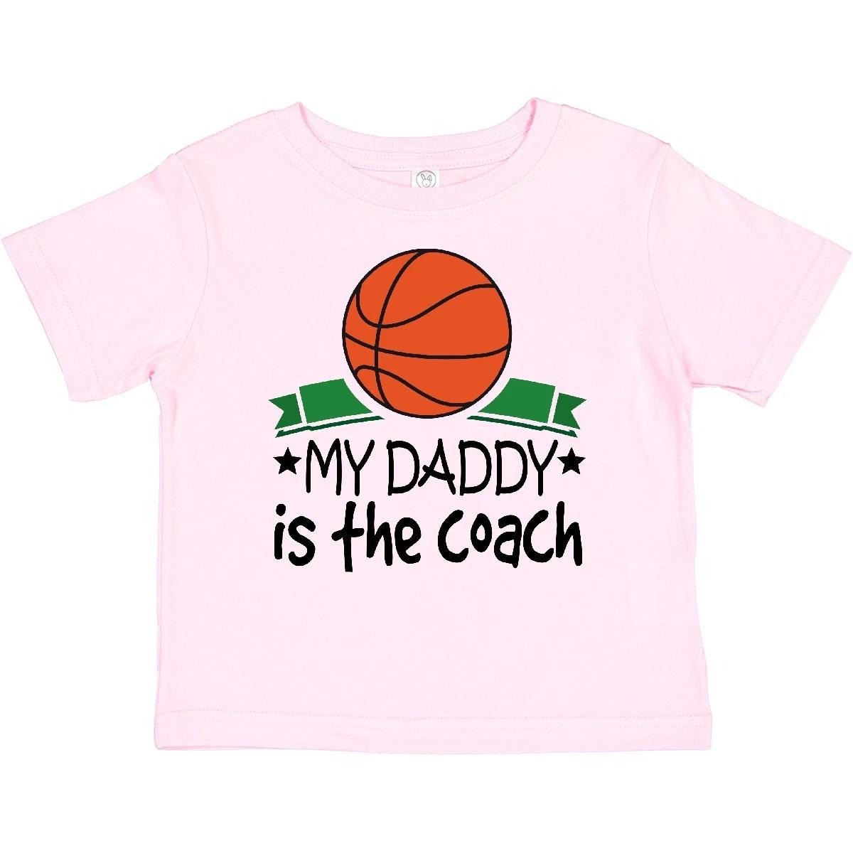 Inktastic Basketball My Daddy Is The Coach Baby T-Shirt Ball Assistant Childs 140