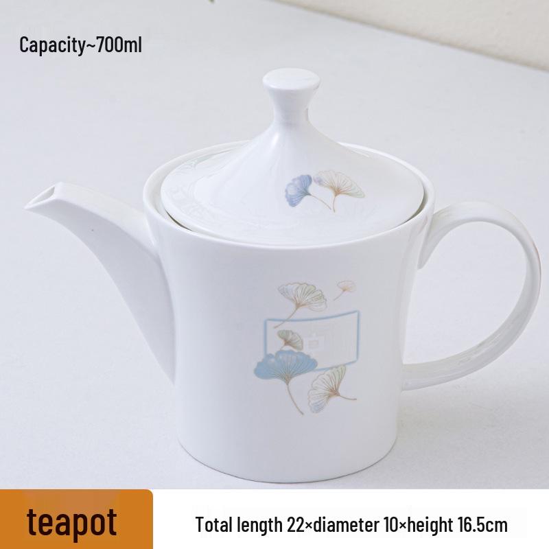 Deluxe Bone China Tableware Set - Three or Four Pieces with Plate, Wing Bowl, and Spoon - Customizable Logo for Hotels, Restaurants, and Clubs.