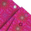 Vibrant Pink Watercolor Mandala Shower Curtain With Starfish Design Bathroom Decor Accessories For Home Decoration!