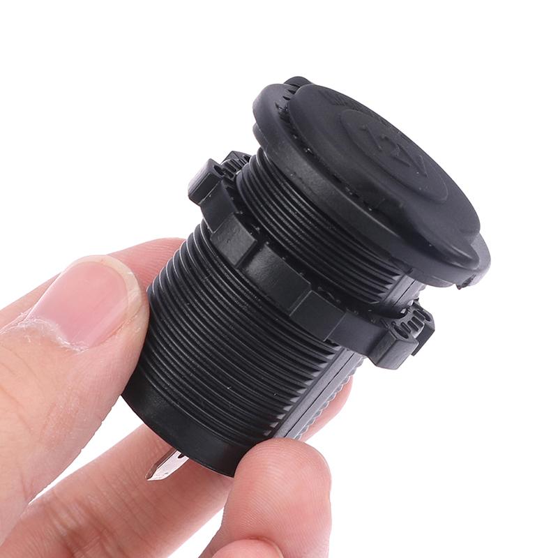 12V-24V Waterproof Car Cigarette Lighter Power Outlet Socket Receptacle Car Accessories For Auto Boat Motorcycle