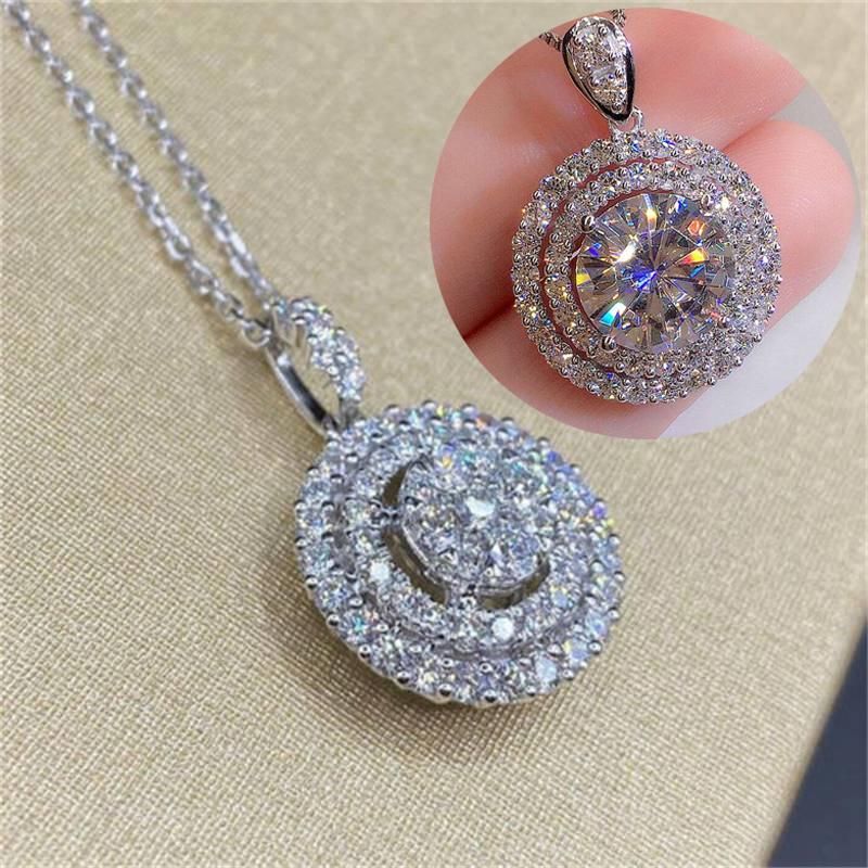 Pendant Women Cubic Zircon Necklace Jewelry Fashion Wedding – buy