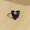 Retro Angel Wings Ring For Women Silver Color Punk Gothic Adjustable Open Ring Jewelry Accessories Gift