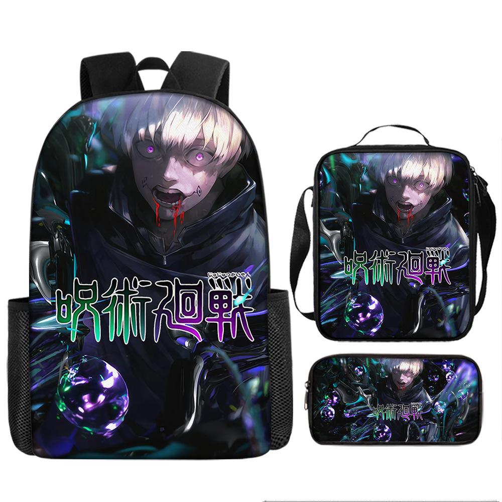 Spell Return to War Backpack Campus Primary and Secondary School Student School Bag Knotweed Yoren Fuhehui Wujo Animation Backpack