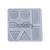 Poppy DIY Crystal Epoxy Mold for Polygon, Rectangular, and Round Earrings