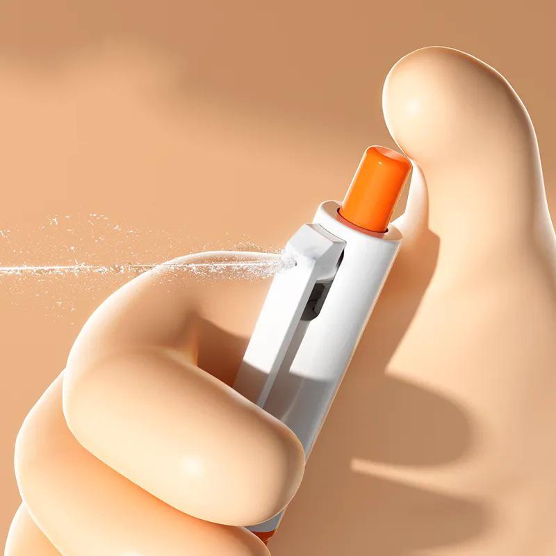 In 2 1 Funny Prank Retractable Water Spray PensBall Pen With Water Spray Funny Prank Toy Stress Easing For Kids Adults Children's Birthday Gift