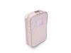 Quilted Embossed Vertical Accordion Makeup Cosmetic Travel Large MSNKA453 Pouch, Large, Pouch, Pouch, Pouch, Capacity, Freestanding, (Pink)