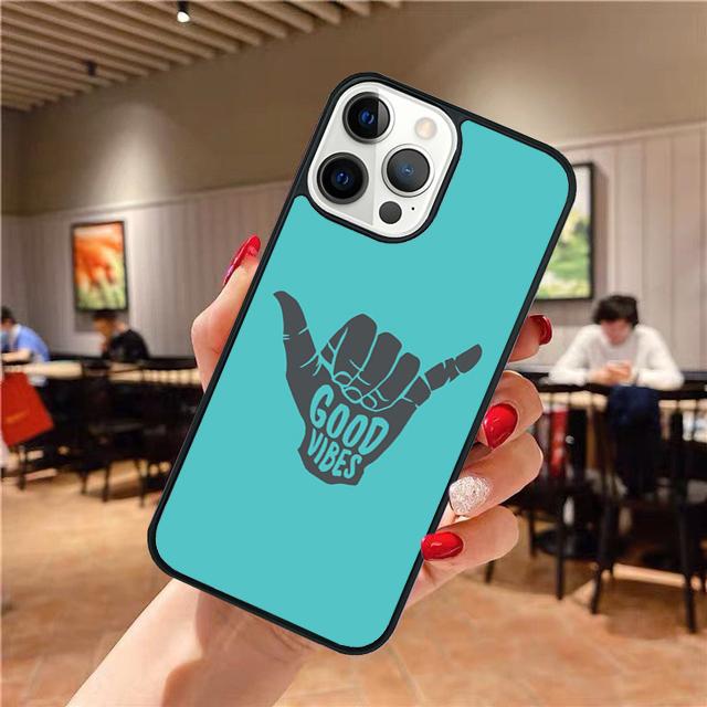 Surfer Surf Hang Loose Shaka Phone Case Cover For Apple 16 Plus iPhone 17 Air 16 15 14 11 12 13 Pro Max Coque