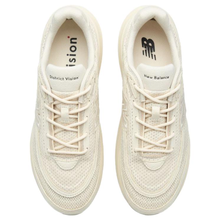 District Vision x New Balance 1080v15 Len Beżowy Damskie Trampki Kremowy CZARNY W10803BJ