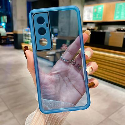 Husa de telefon transparenta din silicon moale cu protectie pentru camera cu obiectiv complet pentru Oppo Realme C65 4G C 65 C67 4G NARZO 70 PRO Husa transparenta TPU rezistenta la socuri