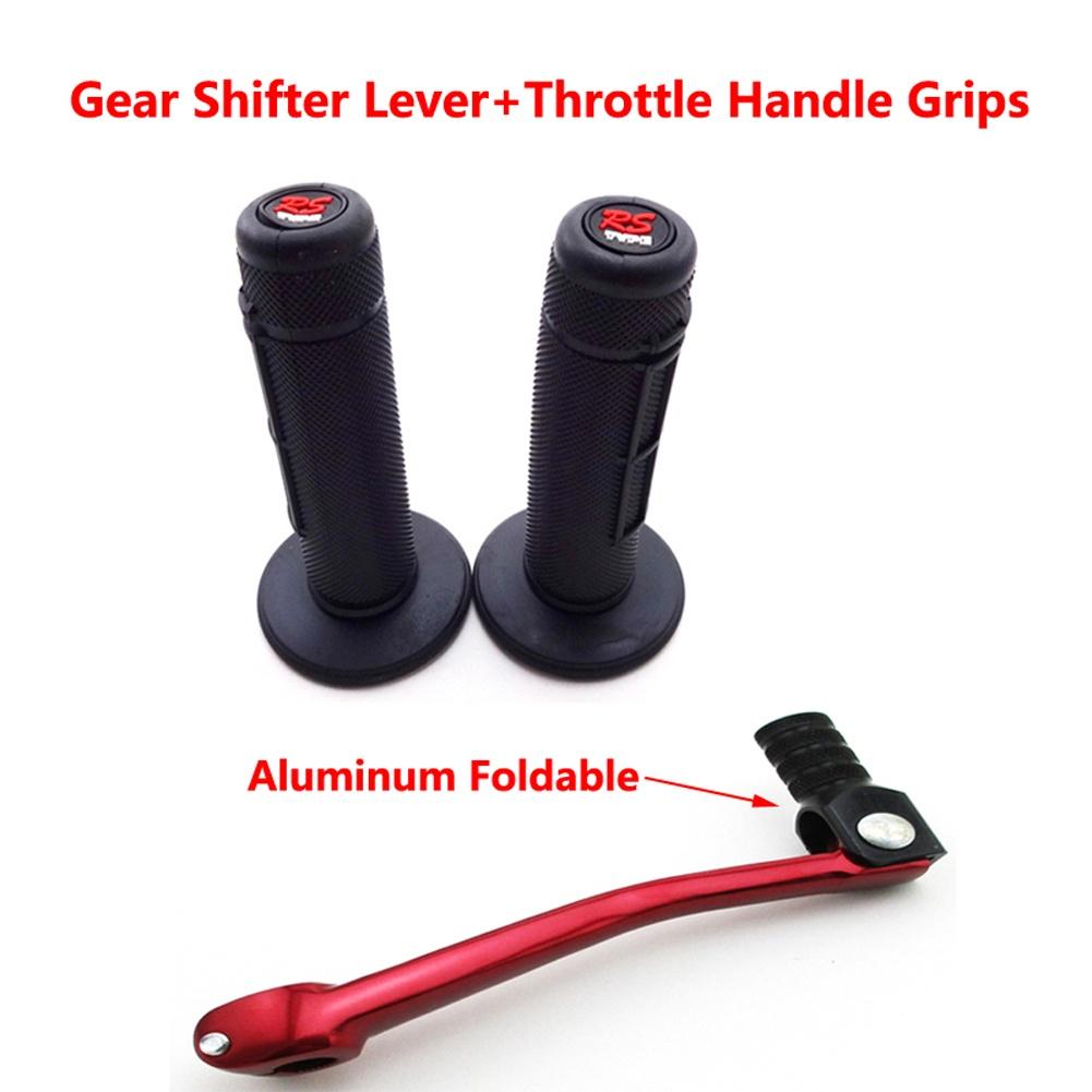1/4 Turn Twist Throttle Grips For XR50 CRF70 KLX TTR SSR Apollo