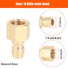 High Pressure Water Gun Water Pipe Quick Connector Car Washing Machine Water Outlet Accessories