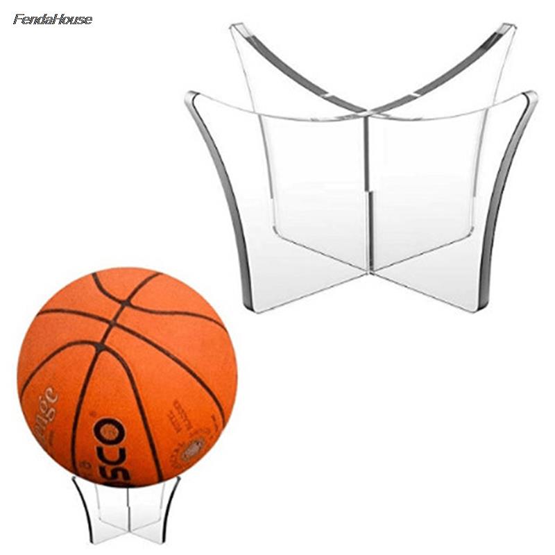 New Multi-function Acrylic Display Stand Bowling Rugby Basketball Soccer Ball Bracket Holder Acrylic Rack Support Base