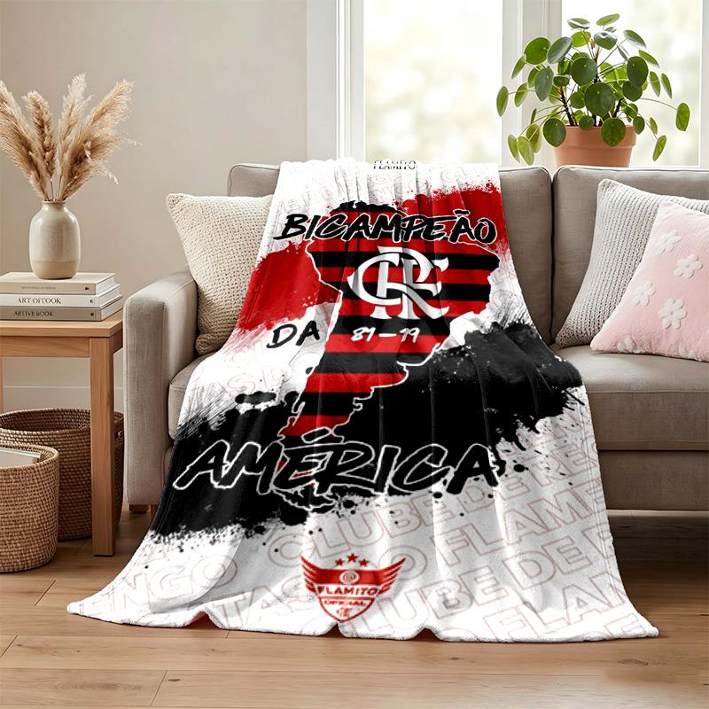 Cesta Flamengo Blanket Flannel Blanket Soft Cozy Plush Throw for Sofa Bed Lightweight Home Decoration