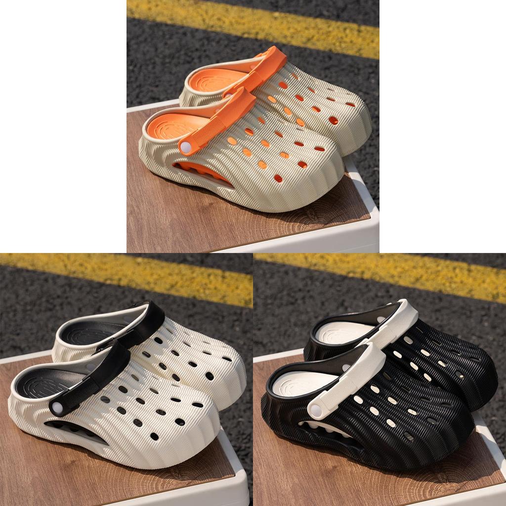 Summer Mens Eva Slipon Sandals With Antislip And Waterproof Features For Beach And Casual Wear