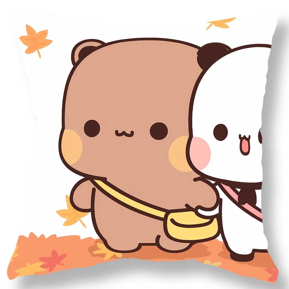 Niedlicher Bär Bubu Dudu Kissenbezug Kawaii Cartoon Animation Wohnzimmer Sofa Kissenbezug Schlafzimmer Zimmer Heimdekoration Geschenk