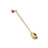 6pcs/set Stainless Steel Christmas Spoons Xmas Party Tableware Ornaments