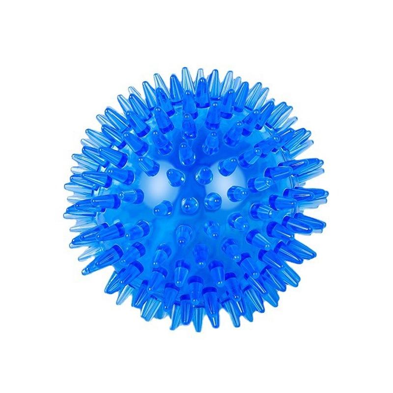La Palla Giocattolo Rimbalza in Alto, Striscia e Emette un Suono. La Palla Spinosa Appuntita È Una Palla Giocattolo Galleggiante per Cani