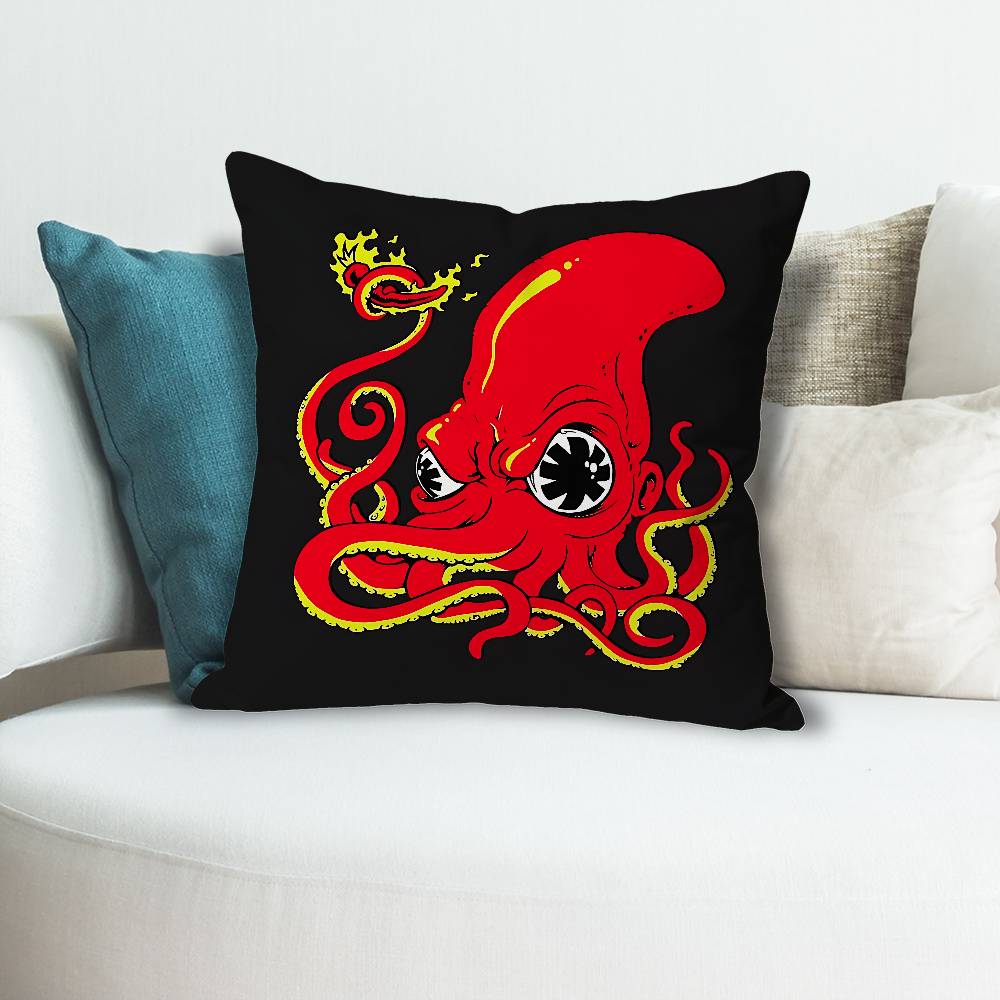 Red Hot CChili PPeppersS Anime Celebrity Merchandise AllMatch Printed Pillow Case Sofa Car Office Room Decoration Protector