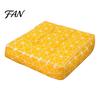 Soft High-elastic PP Cotton Office Chair Pad Modern Stylish Cushion, Ultra Square Geometric or Cushion for Kitchen Chairs Plant Prints, 15.75"x15.75"