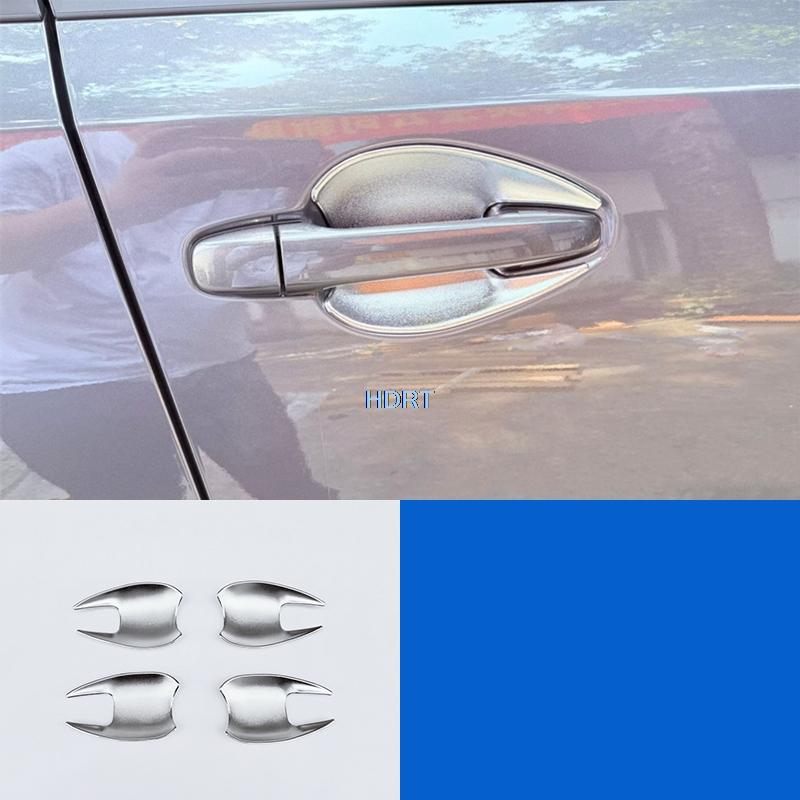 For Subaru Forester/Wilderness 2025 + Car Door Bowl Frame Handle Cover Styling Protector Decoration Accessories Exterior Sticker