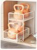 Bathroom Cabinet Pull-Out Under-Sink Storage Basket & Shelf