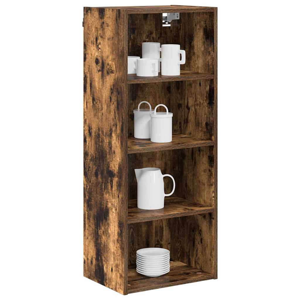 Mobile Sospeso Rovere Affumicato 40 x 29,5 x 100 cm Materiale a Base di Legno